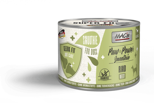 Mac's Dog Paw Power Smoothie Gelenk Fit Rind