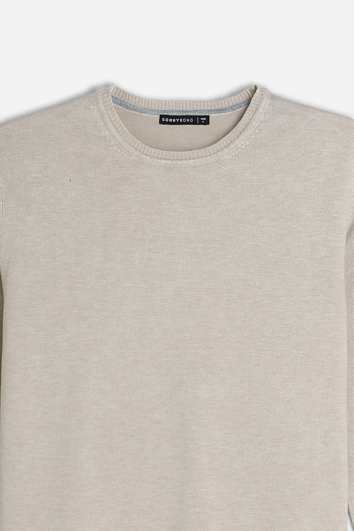 MAGLIA GIROCOLLO BASIC M B.GE CH