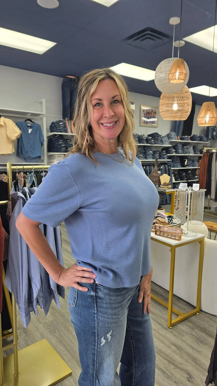 Marina Breeze Knit Top be cool