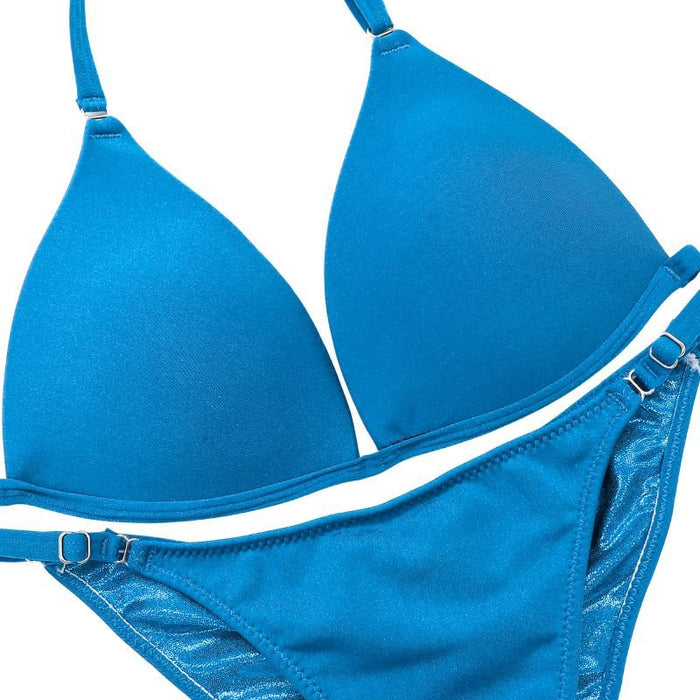 Matte Turquoise Fit Model Competition Suit in turquoise for NPC bikini competition suit and fit model competition bikinis