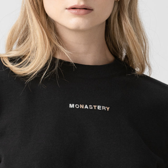 MED CROP TOP WOMEN BLACK