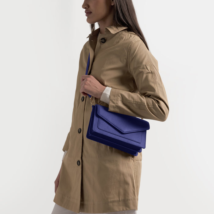 Medium Willow Envelope Bag Regatta Blue