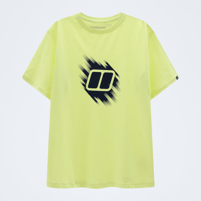 Men's Sketched Blocks Essential Tee - Green