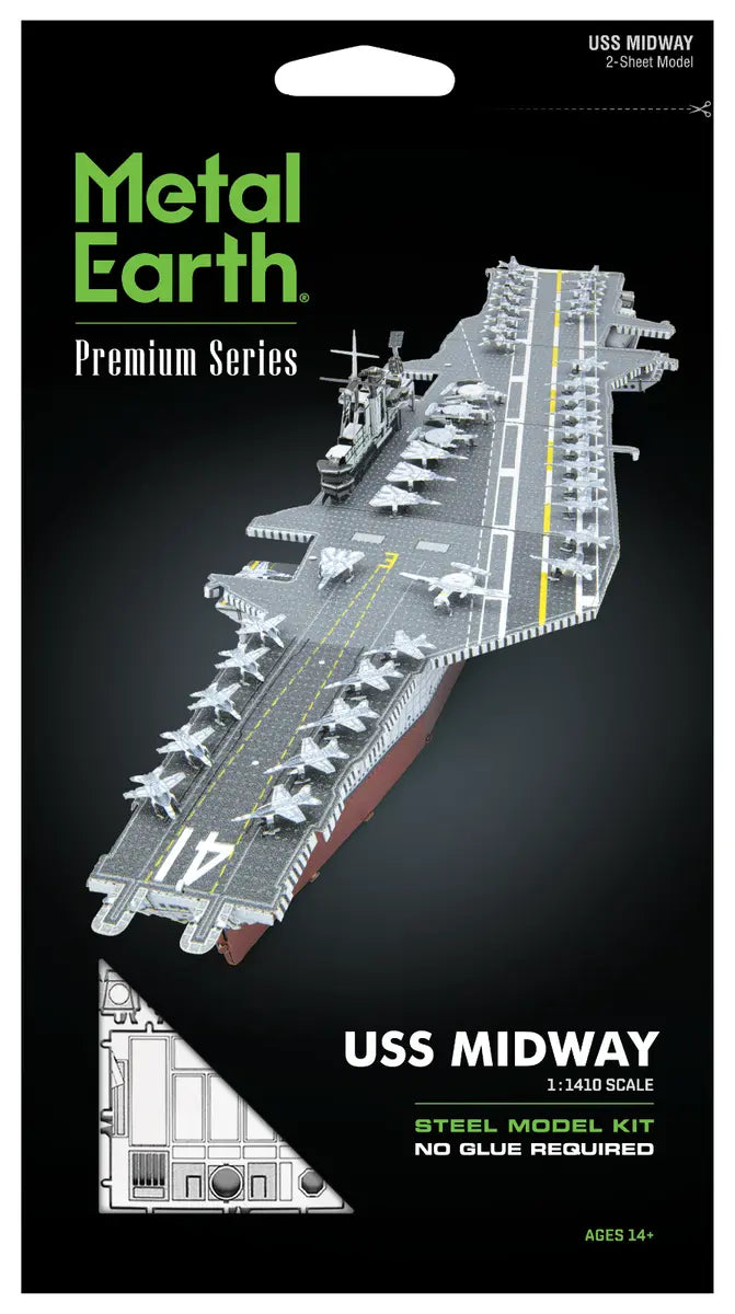 Metal Earth Premium Series USS Midway