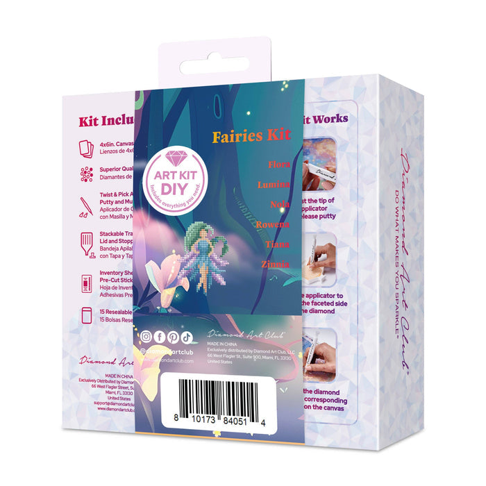 Mini Dazzles™ - Fairies - Diamond Art Club DIY Kit