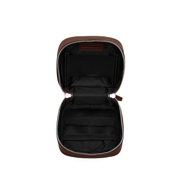 Mini Tech Bag Organizer Brown