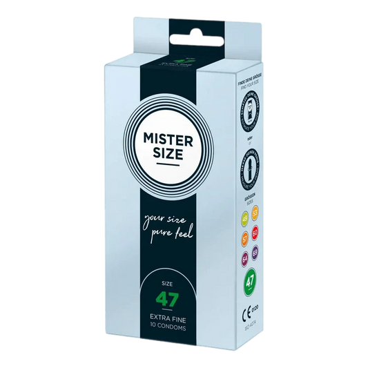 Mister Size kondomer 47 mm 10 stk.