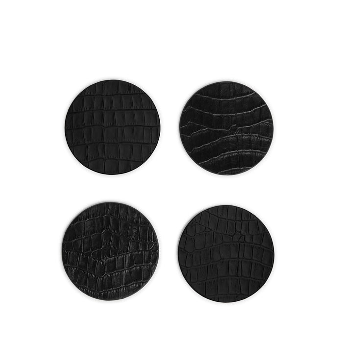 Modern-Round-Coaster-Set-Black-862-355-2