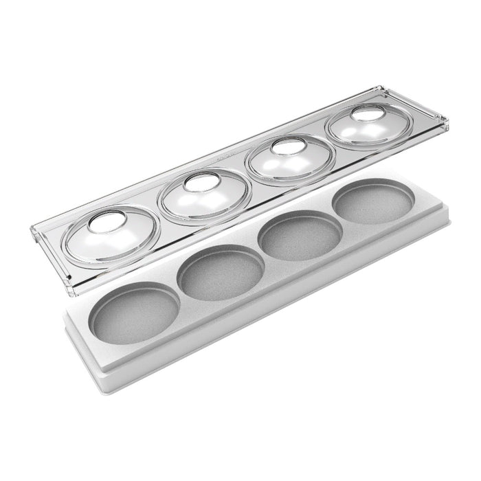 MUL3D Pebble 120 Silicone Mold by Silikomart - 4 forms