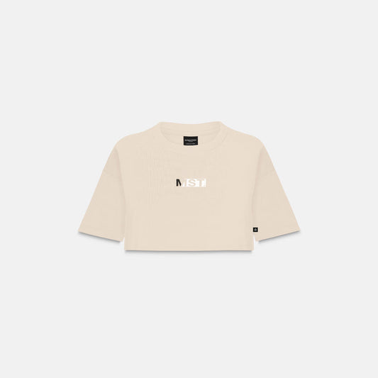 NASHI CROP TOP WOMEN IRISH CREAM