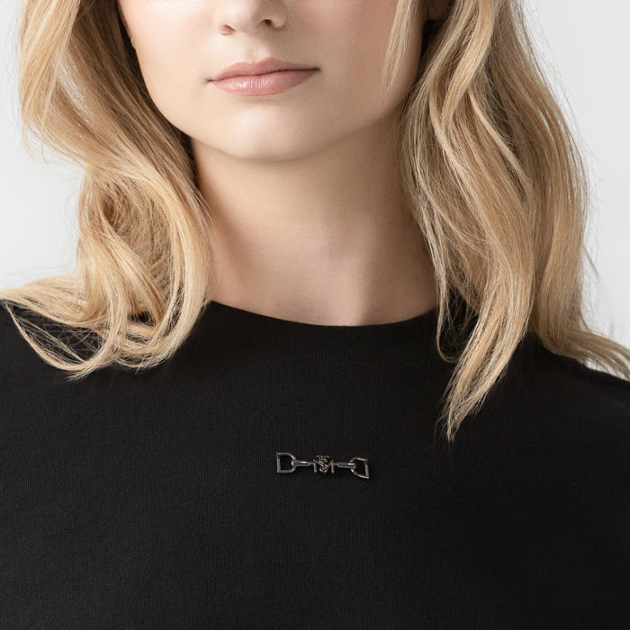 NATASHA CROP TOP WOMEN BLACK