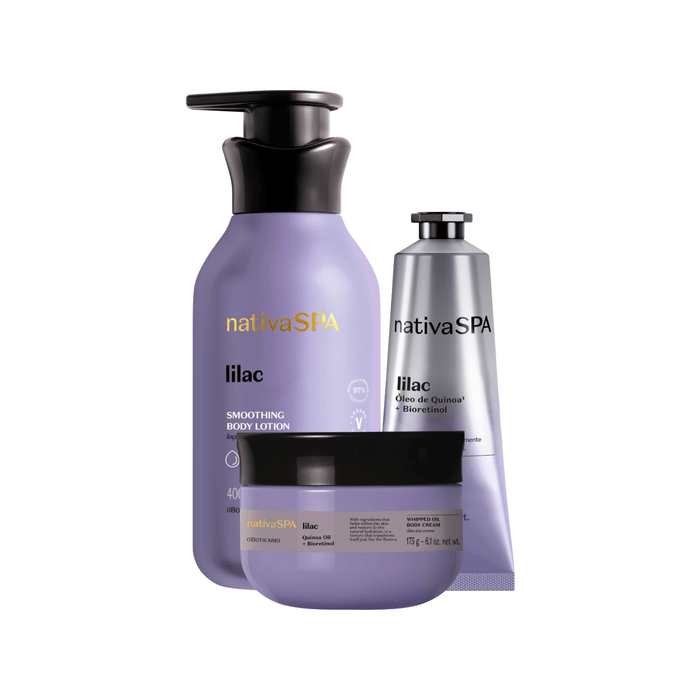 Nativa SPA Lilac Smoothing Gift Set - O Boticário US - Nativa SPA - Gifts