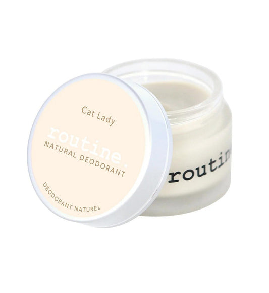 Routine Cat Lady Natural Deodorant – 58g Jar