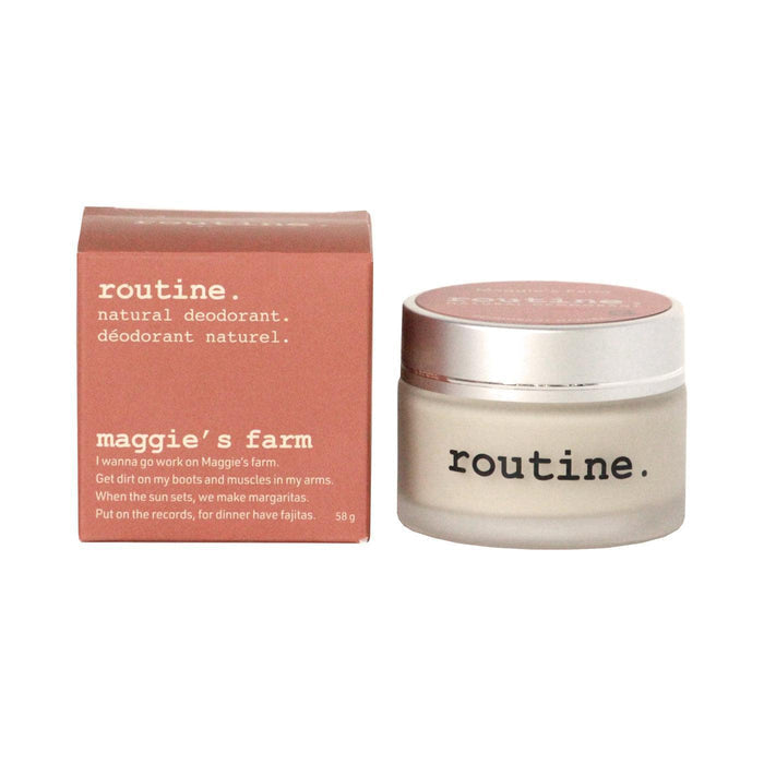 Natural Deodorant by Routine – Maggie's Farm