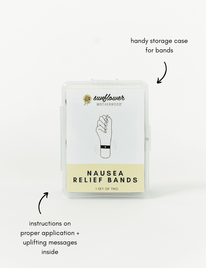 Nausea Relief Bands - Sunflower Motherhood