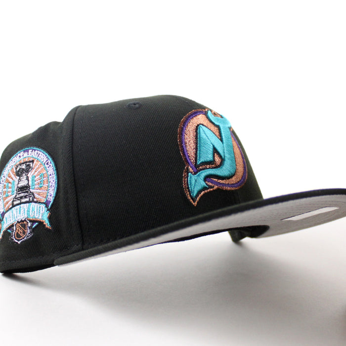 New Jersey Devils 2003 Stanley Cup New Era 59Fifty Fitted Hat (Black Gray Under Brim)