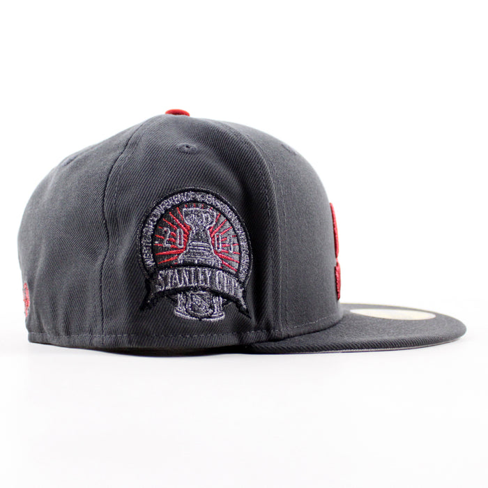 New Jersey Devils 2003 Stanley Cup New Era 59Fifty Fitted Hat (Graphite Gray Under Brim)