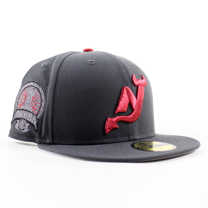 New Jersey Devils 2003 Stanley Cup New Era 59Fifty Fitted Hat (Graphite Gray Under Brim)