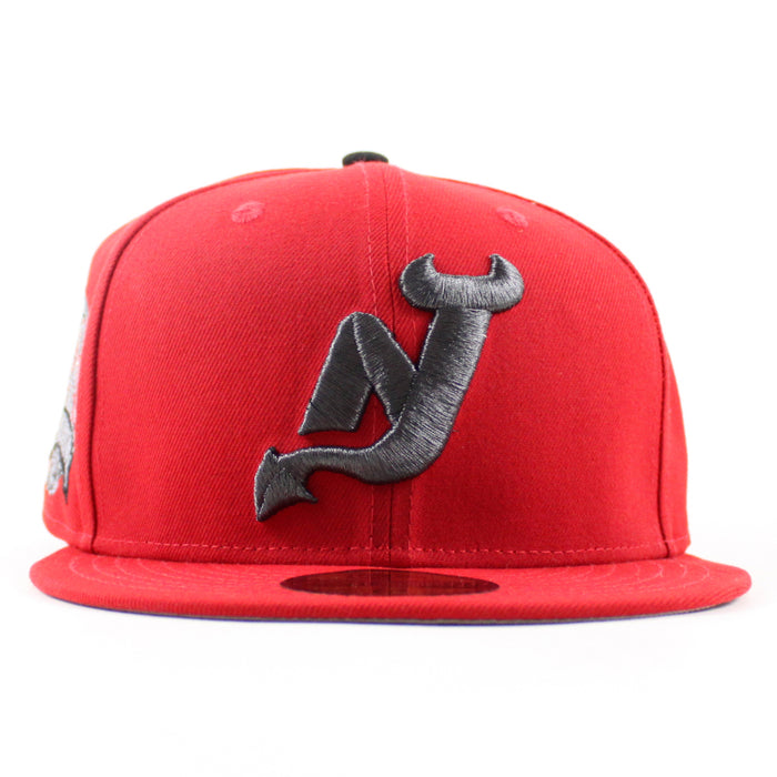 New Jersey Devils 2003 Stanley Cup New Era 59Fifty Fitted Hat (Scarlet Red Gray Under Brim)