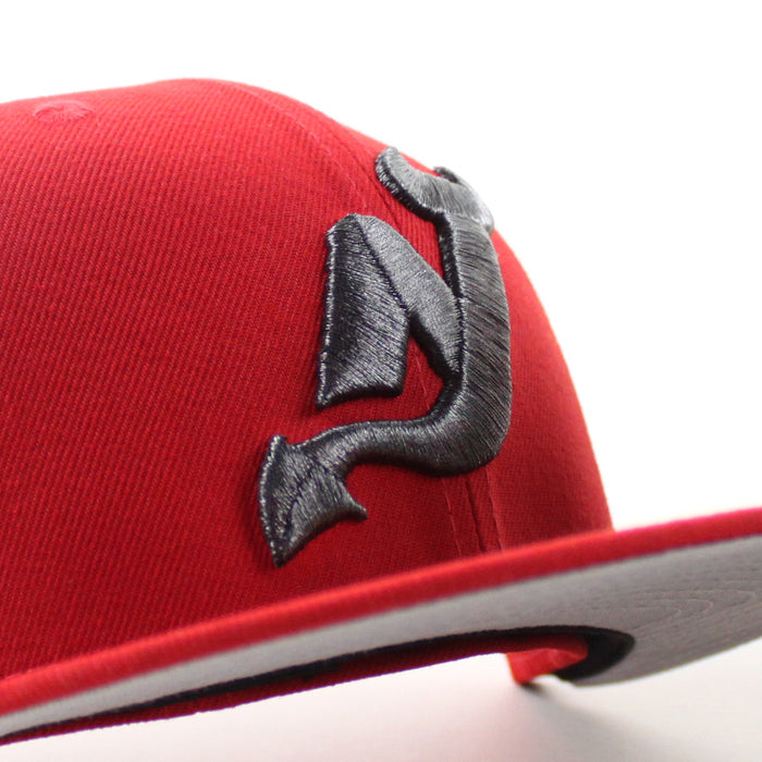 New Jersey Devils 2003 Stanley Cup New Era 59Fifty Fitted Hat (Scarlet Red Gray Under Brim)