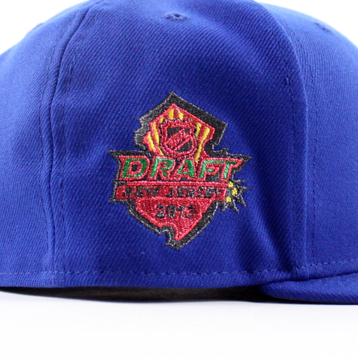 New Jersey Devils 2013 Draft Patch New Era 59Fifty Fitted Hat (Royal Blue Gray Under Brim)