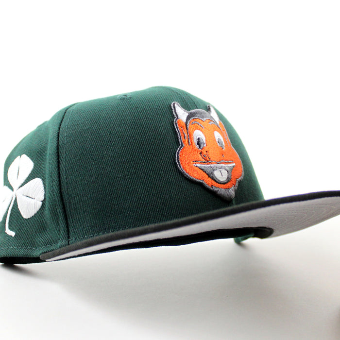 New Jersey Devils Clover Patch New Era 59Fifty Fitted Hat (Green Black Gray Under Brim)