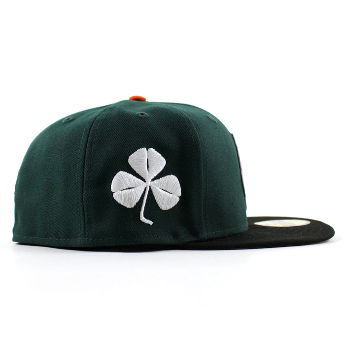New Jersey Devils Clover Patch New Era 59Fifty Fitted Hat (Green Black Gray Under Brim)