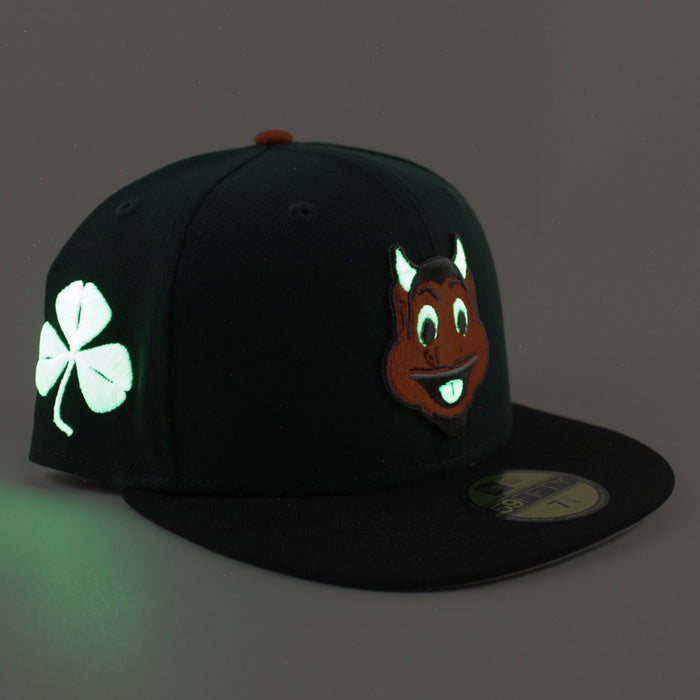 New Jersey Devils Clover Patch New Era 59Fifty Fitted Hat (Green Black Gray Under Brim)