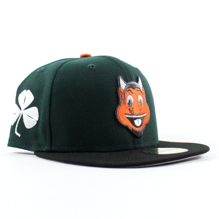 New Jersey Devils Clover Patch New Era 59Fifty Fitted Hat (Green Black Gray Under Brim)