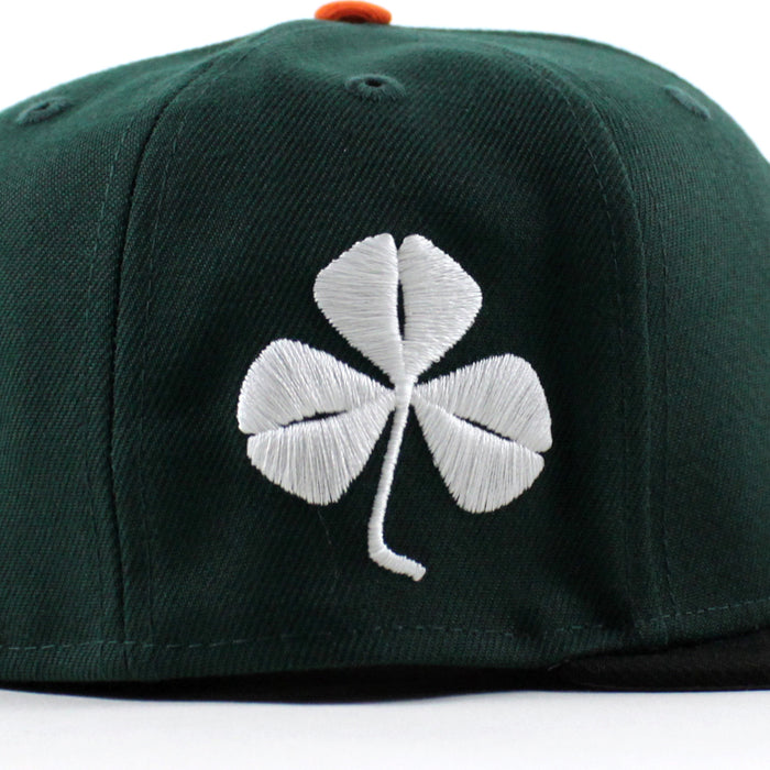New Jersey Devils Clover Patch New Era 59Fifty Fitted Hat (Green Black Gray Under Brim)