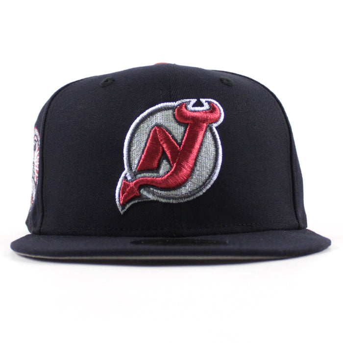 New Jersey Devils Stanley Cup New Era 59Fifty Fitted Hat (Navy Gray Under Brim)