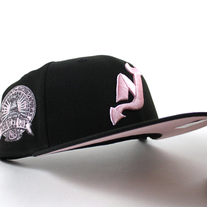 New Jersey Devils Stanley New Era 59Fifty Fitted Hat (Black Pink Under Brim)