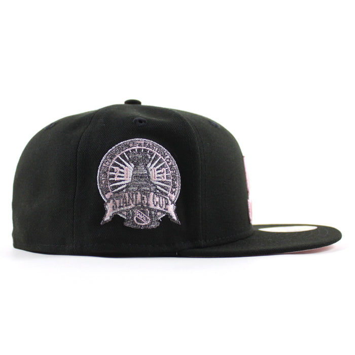 New Jersey Devils Stanley New Era 59Fifty Fitted Hat (Black Pink Under Brim)