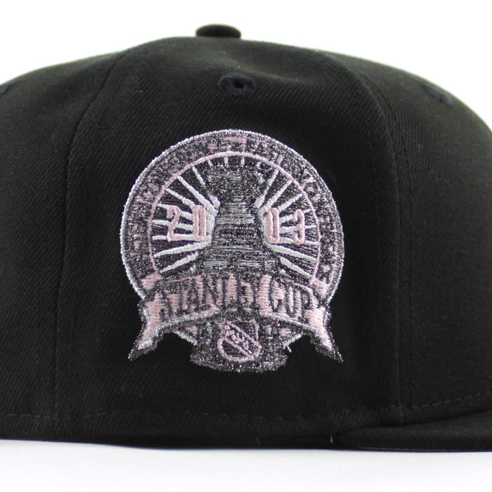New Jersey Devils Stanley New Era 59Fifty Fitted Hat (Black Pink Under Brim)