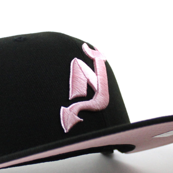 New Jersey Devils Stanley New Era 59Fifty Fitted Hat (Black Pink Under Brim)