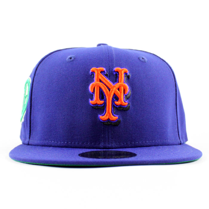 New York Mets Prospect Park (Brooklyn) New Era 59Fifty Fitted Hat (Royal Blue Green Under Brim)