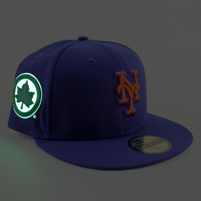 New York Mets Prospect Park (Brooklyn) New Era 59Fifty Fitted Hat (Royal Blue Green Under Brim)