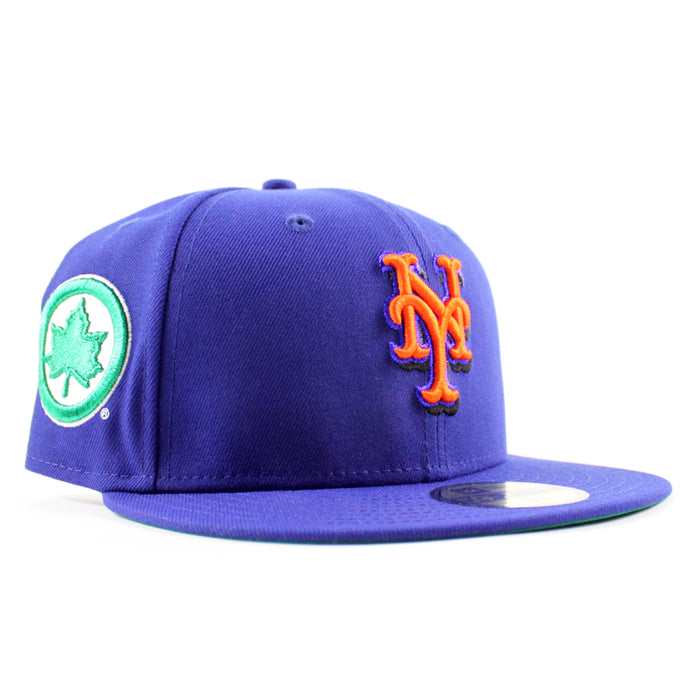 New York Mets Prospect Park (Brooklyn) New Era 59Fifty Fitted Hat (Royal Blue Green Under Brim)