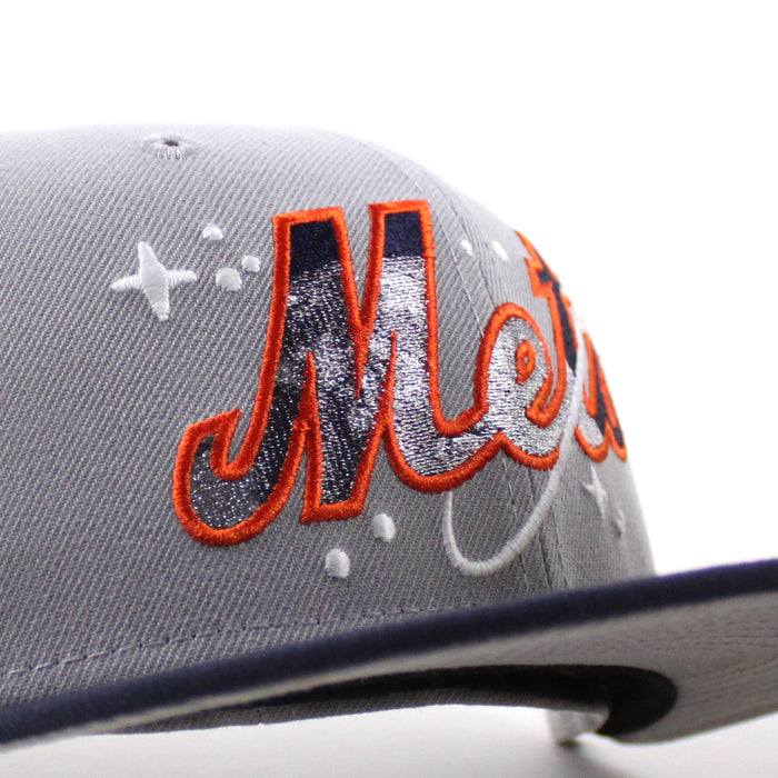 New York Mets Subway Series New Era 59Fifty Fitted Hat (Gray Navy Gray Under Brim)