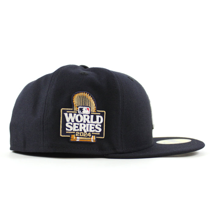 New York Yankees 2024 World Series Authentic New Era 59Fifty Fitted Hat (Navy)