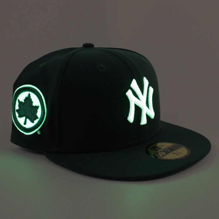 New York Yankees Prospect Park (Brooklyn) New Era 59Fifty Fitted Hat (Dark Green Gray Under Brim)