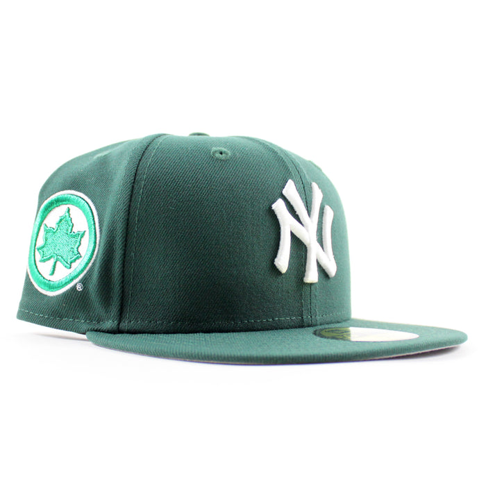 New York Yankees Prospect Park (Brooklyn) New Era 59Fifty Fitted Hat (Dark Green Gray Under Brim)