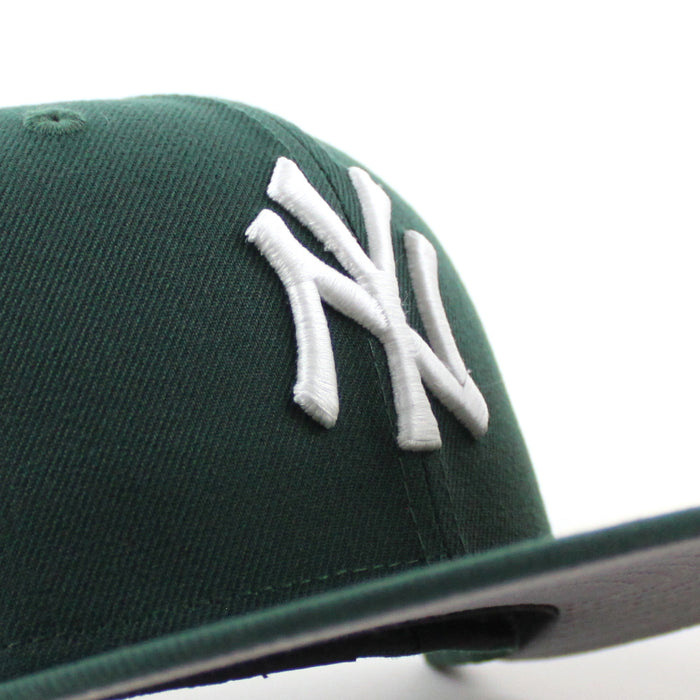 New York Yankees Prospect Park (Brooklyn) New Era 59Fifty Fitted Hat (Dark Green Gray Under Brim)