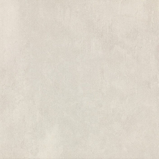 Square beige concrete effect tiles
