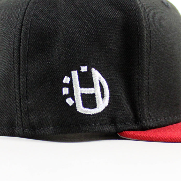 NJ Halftime New Era 59Fifty Fitted Hat (Black Red Gray Under Brim)