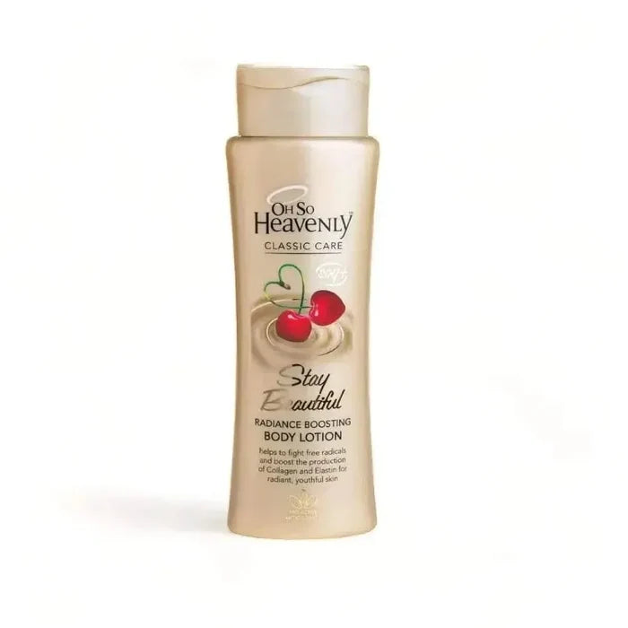 Oh So Heavenly Classic Care Body Lotion 375ml bottle with skincare benefits and fragrance blend