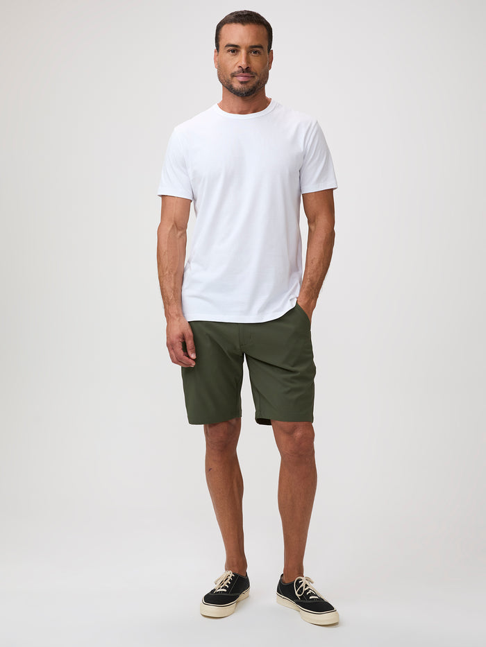 Made with recycled polyester # shorts with  Moisture-wicking tech, built for everyday active people