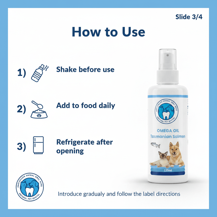 Omega Oil for Dogs and Cats