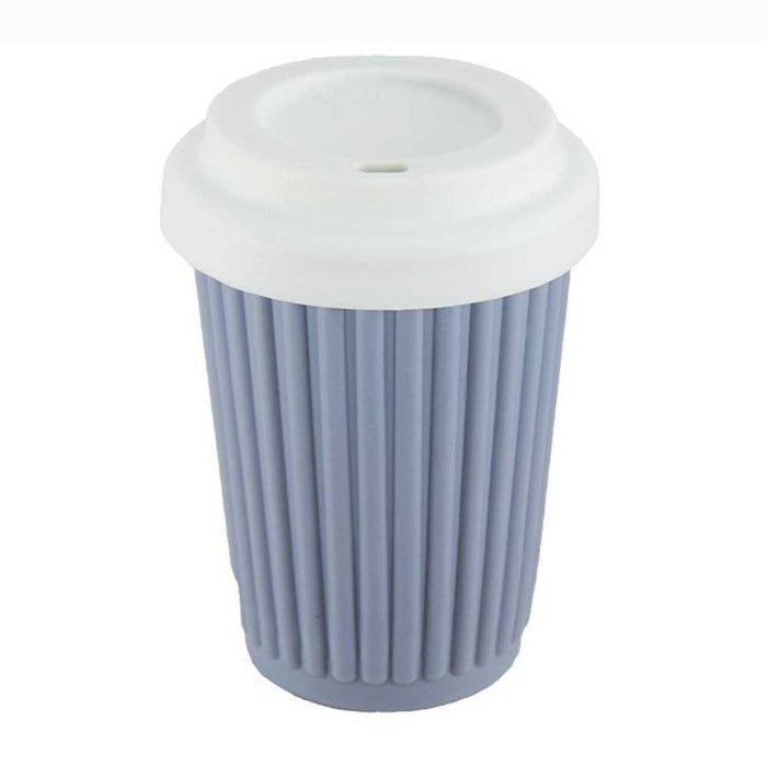 Onya Reusable Coffee Cup - Grey/Blue - 355ml - L'Organic