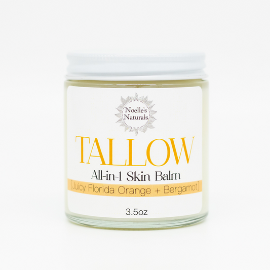 Organic Tallow Balm [Juicy Florida Orange + Bergamot] 3.5oz
